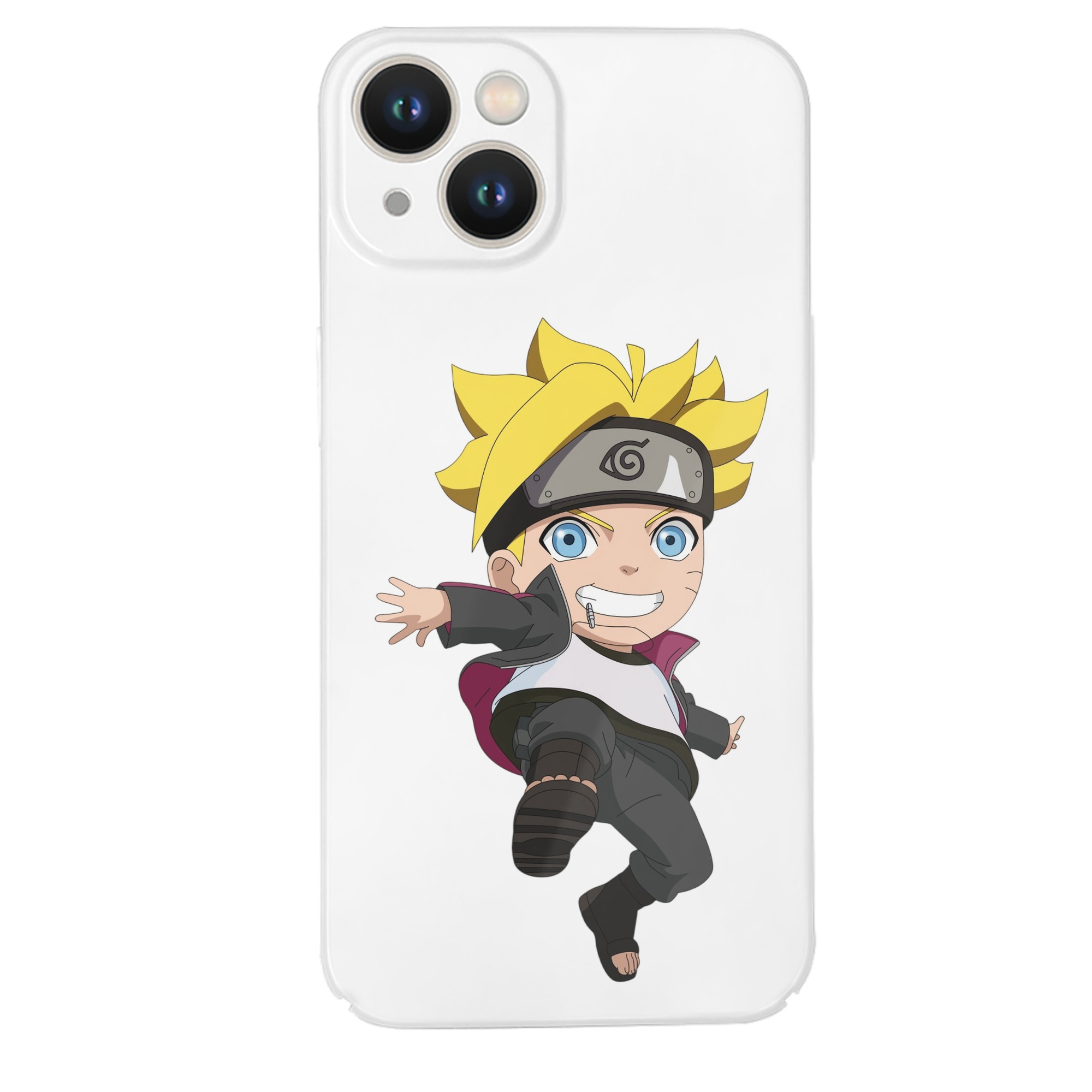 （画像用） NARUTO -ナルト- うずまき ボルト Uzumaki Boruto 【iPhone 14シリーズ対応】ハードケース